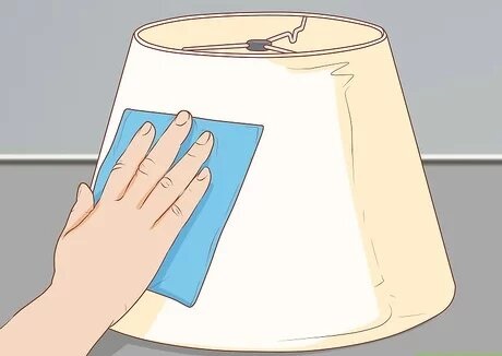 Clean And Fix A Lampshade