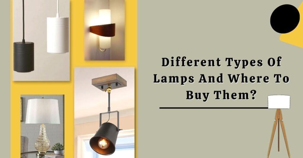 types of lamps